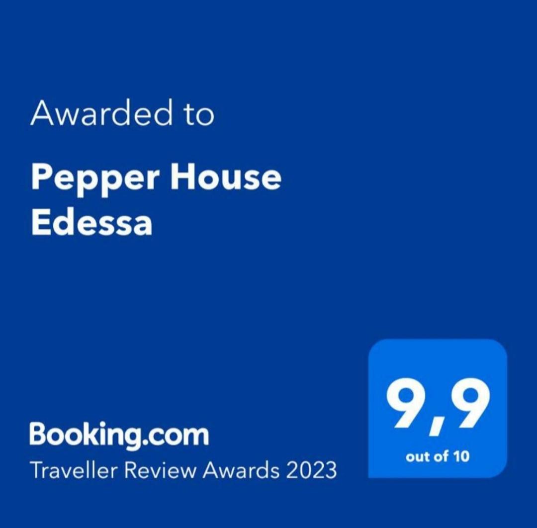 Pepper House Edessa Apartment Exterior foto