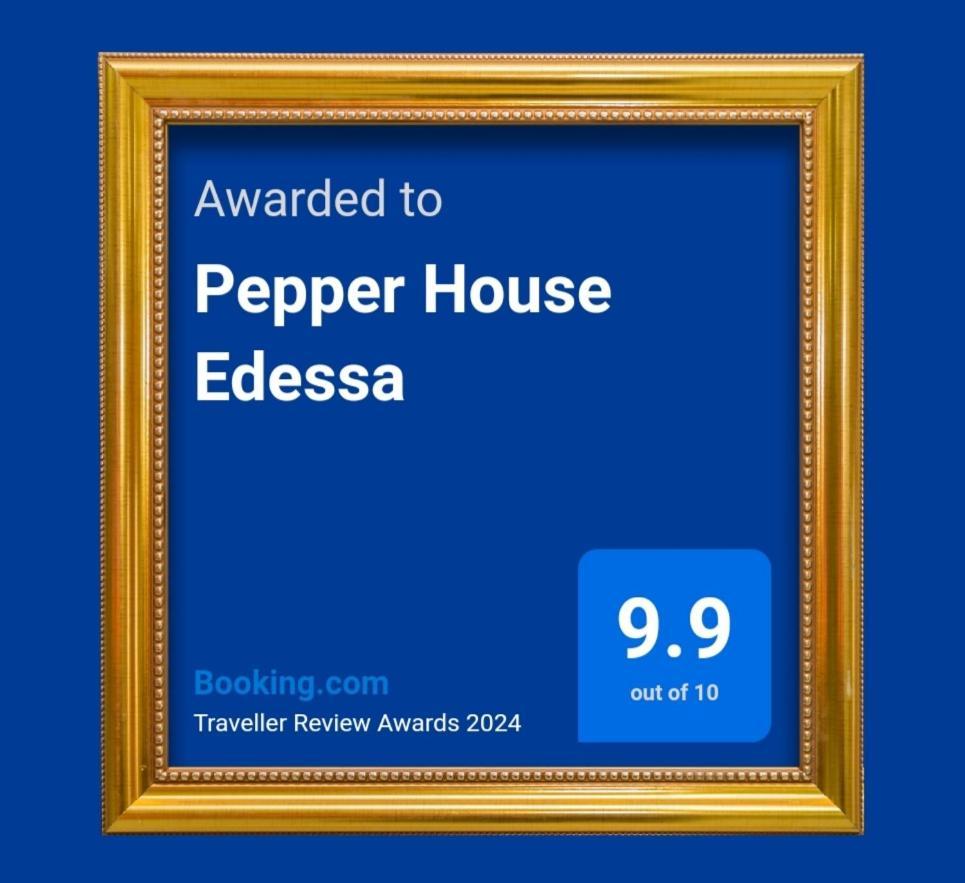 Pepper House Edessa Apartment Exterior foto